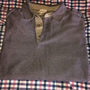 LLBean Collared long sleeve